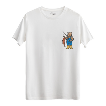 Fishing Bear - Regular T-Shirt