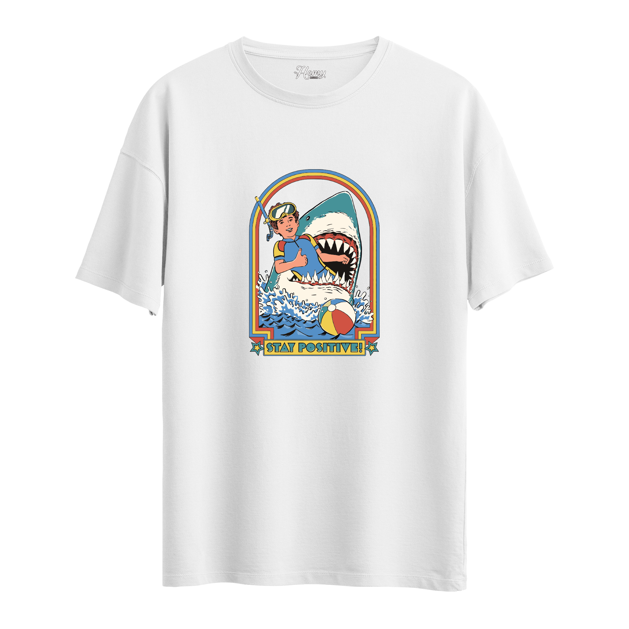 Stay Positive! - Oversize T-Shirt