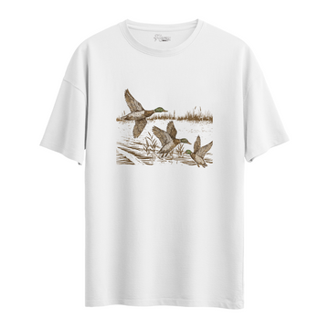 Retro Duck - Oversize T-Shirt