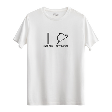 Fast Car vs Fast Driver - Regular T-Shirt