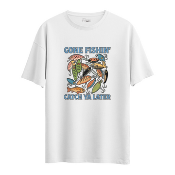 Gone Fishin' - Oversize T-Shirt