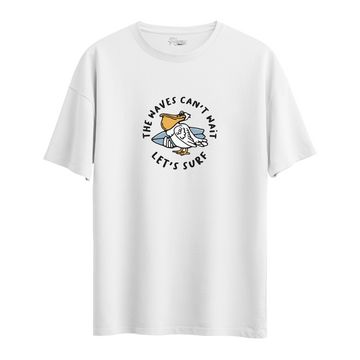 Let's Surf - Oversize T-Shirt