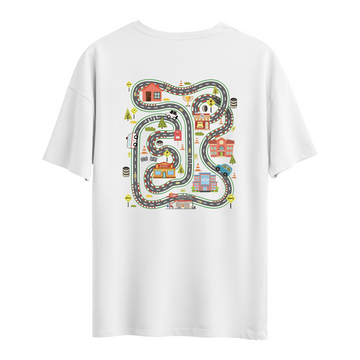 DAD Car Track - Oversize T-Shirt