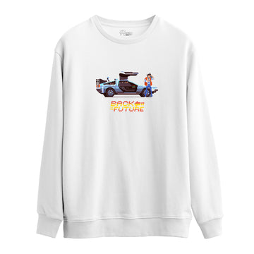 Back to The Future Pixel  - Sweatshirt