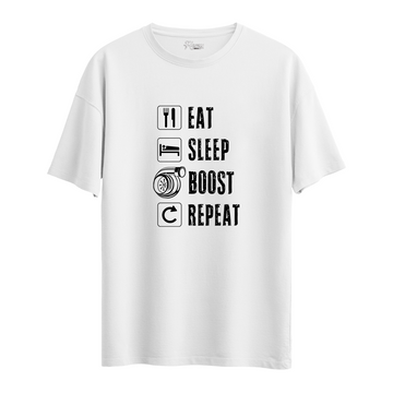 Eat Sleep Boost Repeat - Oversize T-Shirt