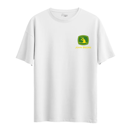 John Deere - Biçerdöver - Oversize T-Shirt