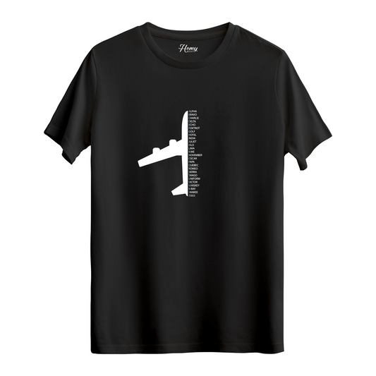 Aviation Alphabet - Regular T-Shirt