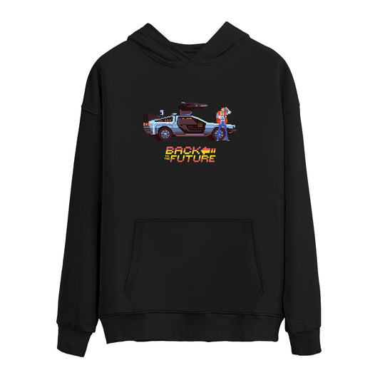 Back to The Future Pixel - Hoodie