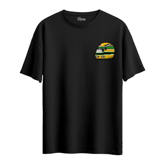 Senna Pixel Helmet - Oversize T-Shirt