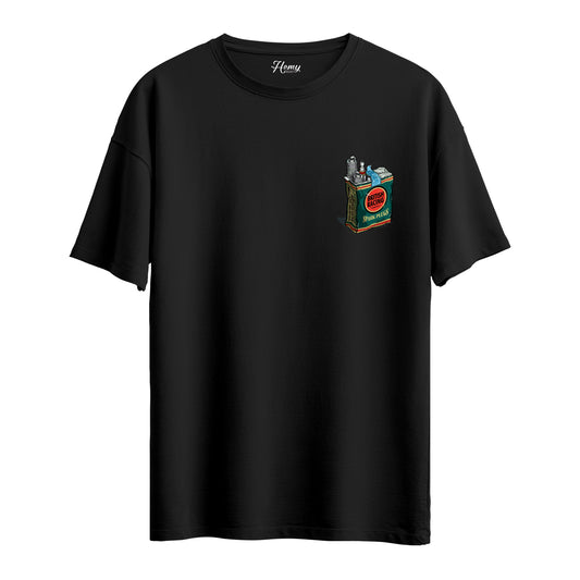 Spark Plugs Pocket - Oversize T-Shirt