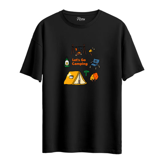 Let's Go Camping - Oversize T-Shirt