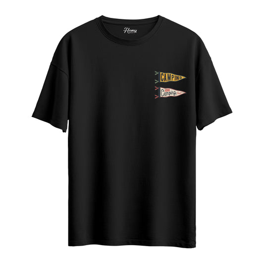 Camping Is There - Oversize T-Shirt