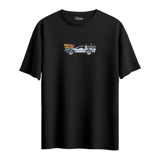 Delorean Back to The Future - Oversize T-Shirt