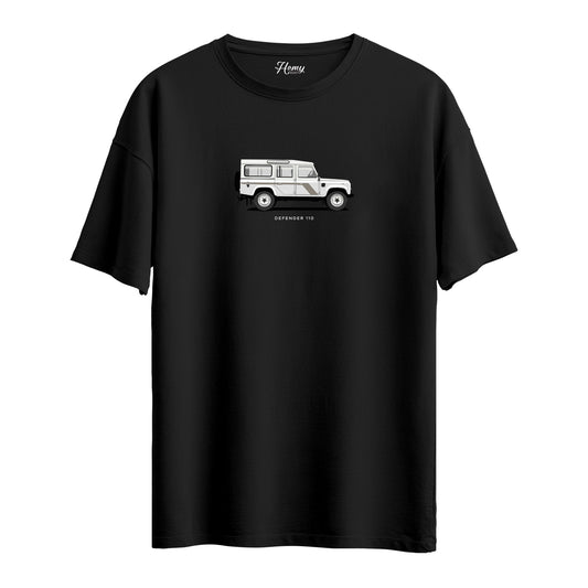 Defender 110 White - Oversize T-Shirt