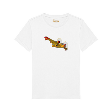 Fire Fighting Plane - Çocuk T-Shirt