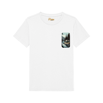 Travel Trailer River - Çocuk T-Shirt