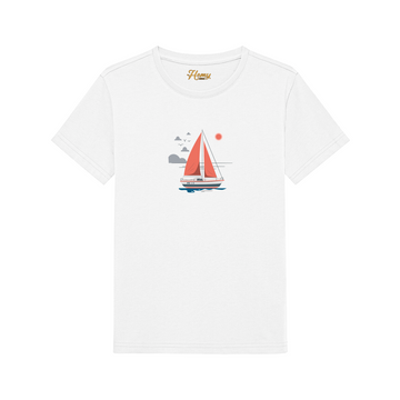 Sail Boat - Çocuk T-Shirt