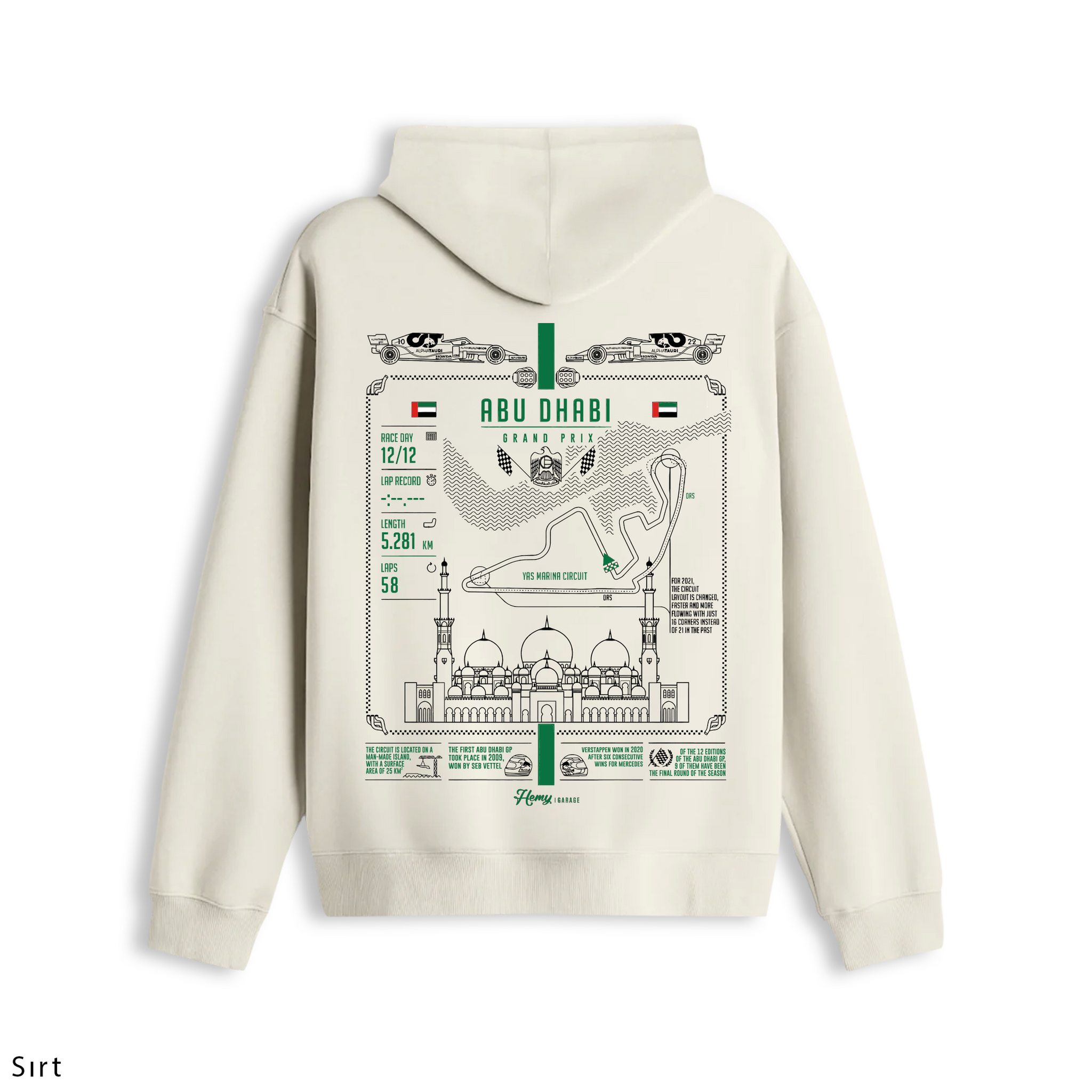 ABU DHABİ - Premium Hoodie