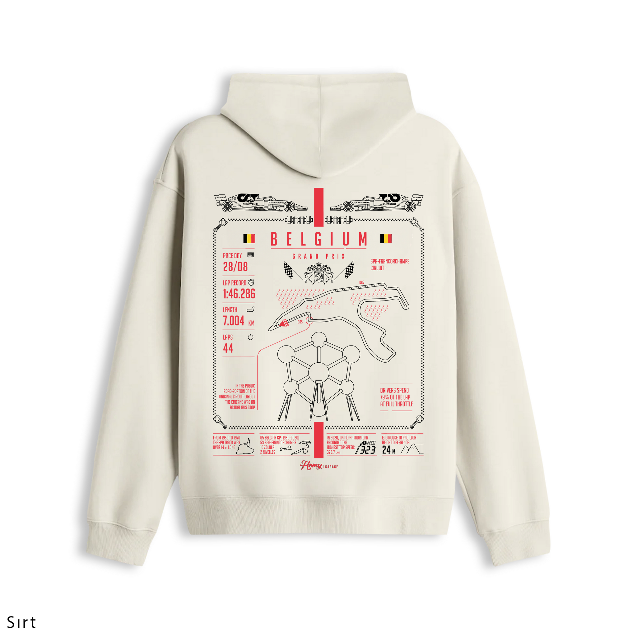 BELGİUM - Premium Hoodie