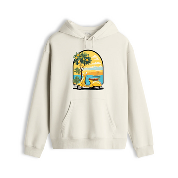 LEMON VESPA - Premium Hoodie