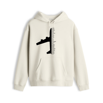 AVIATION ALPHABET - Premium Hoodie