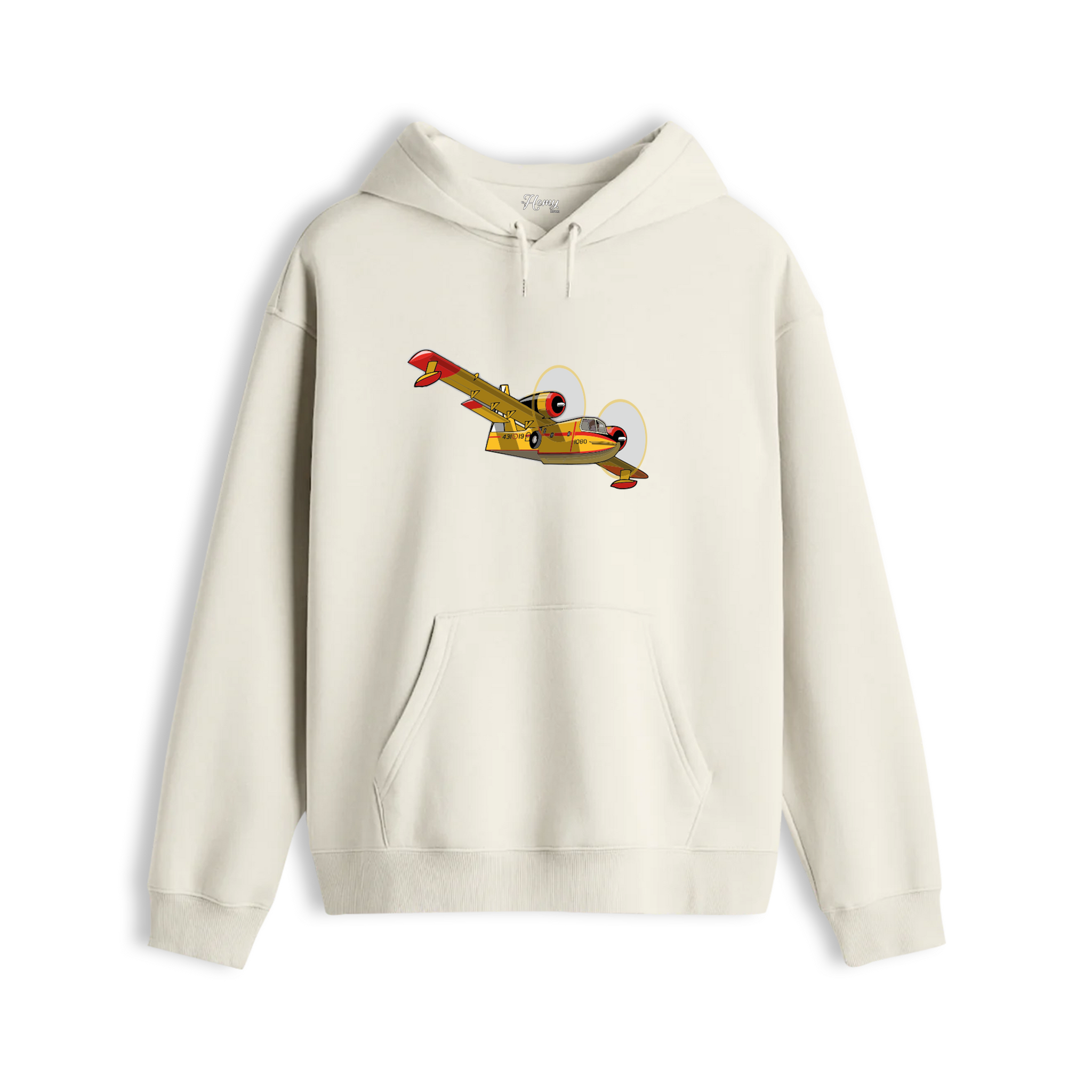 Fire Fighting Plane - Premium Hoodie