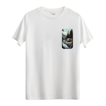 Travel Trailer River - Regular T-Shirt