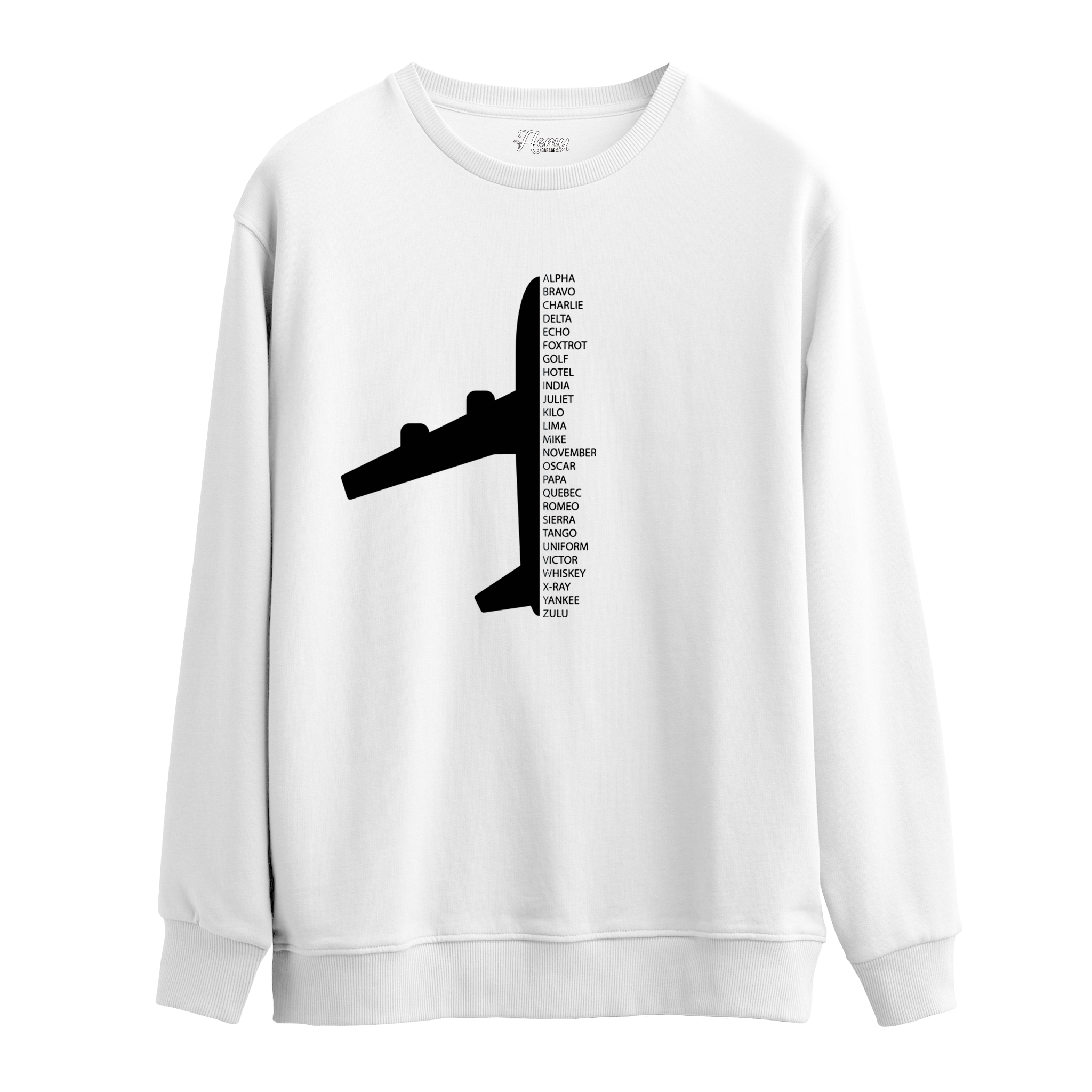 AVIATION ALPHABET - Sweatshirt