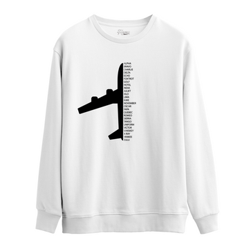 AVIATION ALPHABET - Sweatshirt