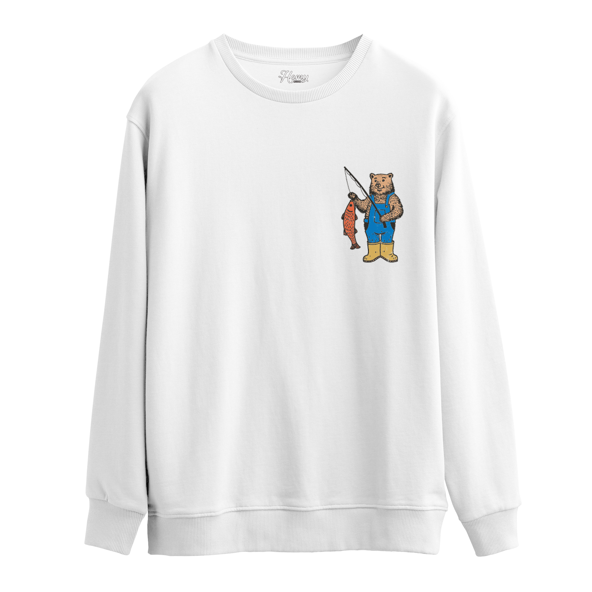 Fishing Bear - Sweatshirt