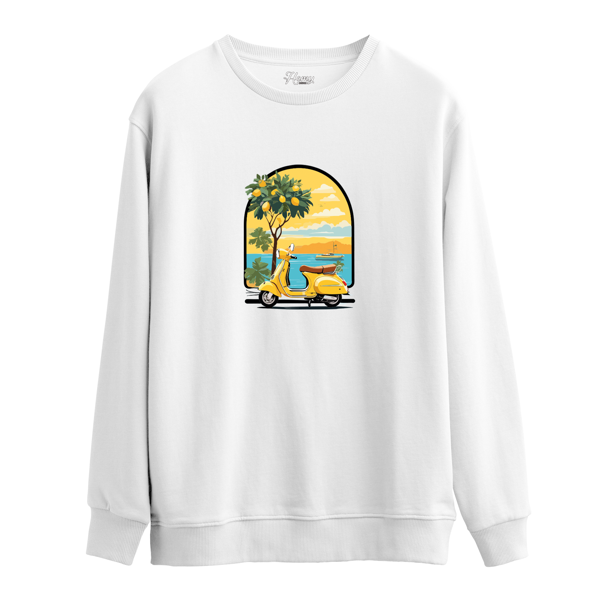 LEMON VESPA - Sweatshirt
