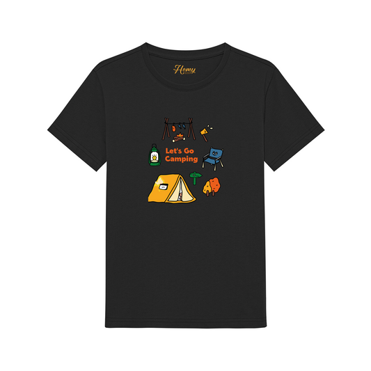 Let's Go Camping - Çocuk T-Shirt