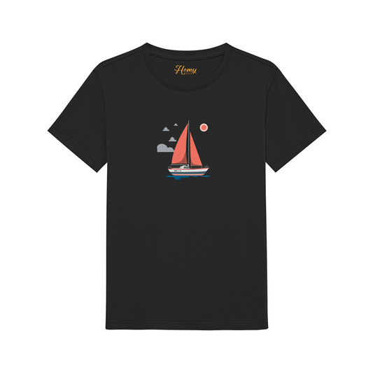 Sail Boat - Çocuk T-Shirt
