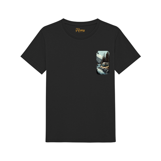 Travel Trailer River - Çocuk T-Shirt