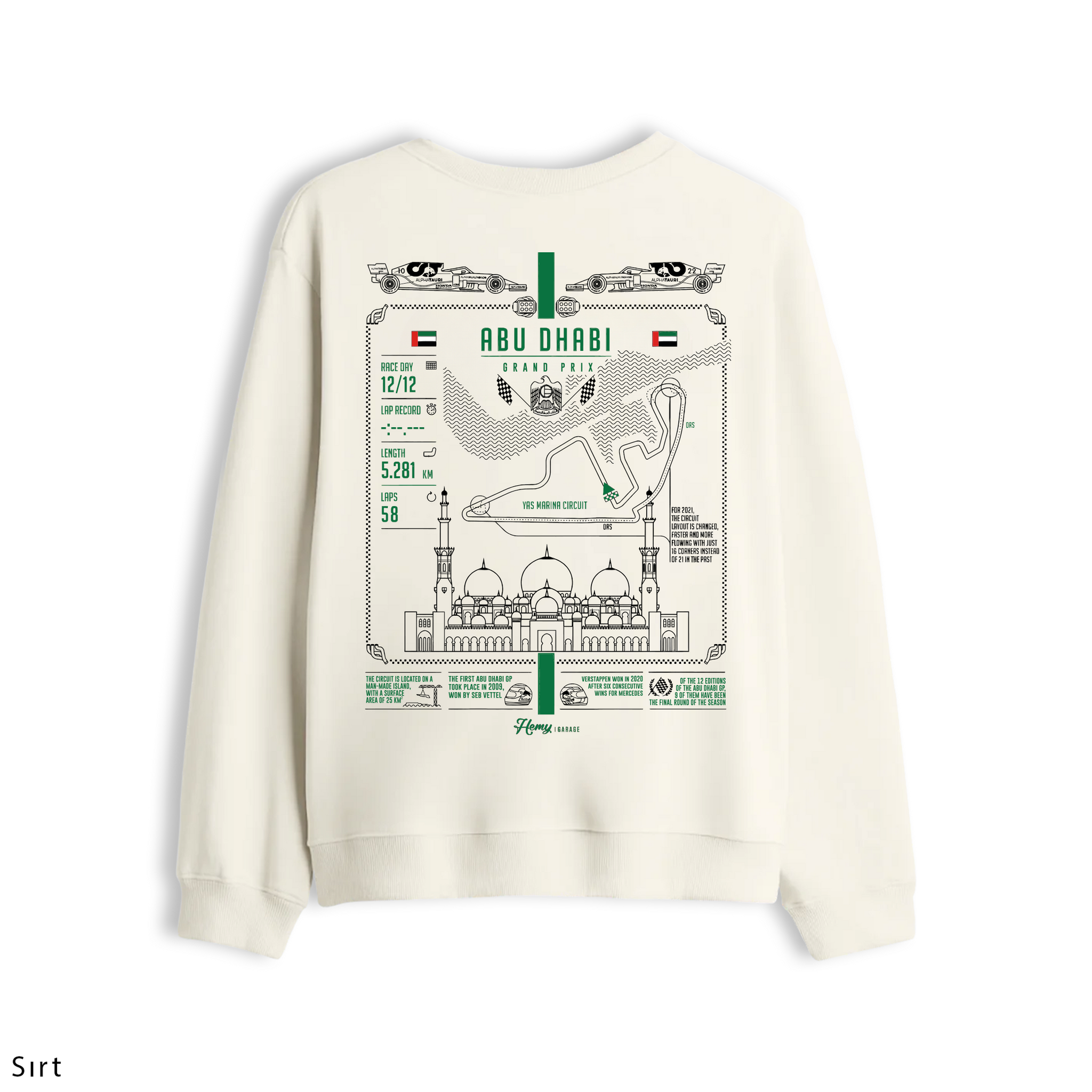 ABU DHABİ - Premium Sweatshirt