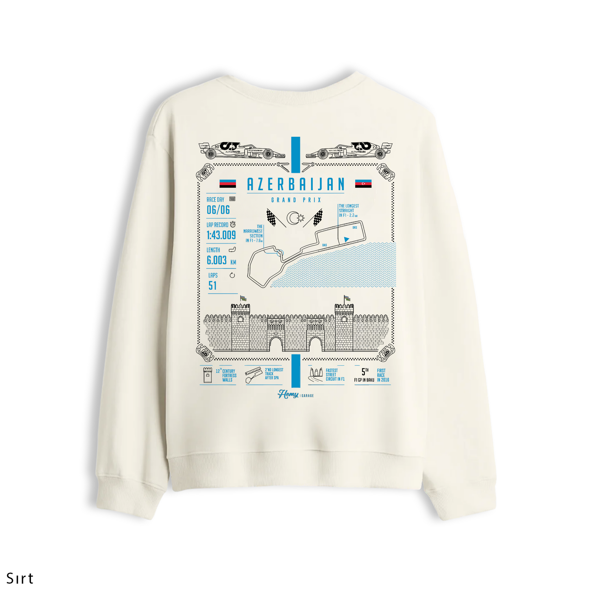 AZERBAİJAN - Premium Sweatshirt