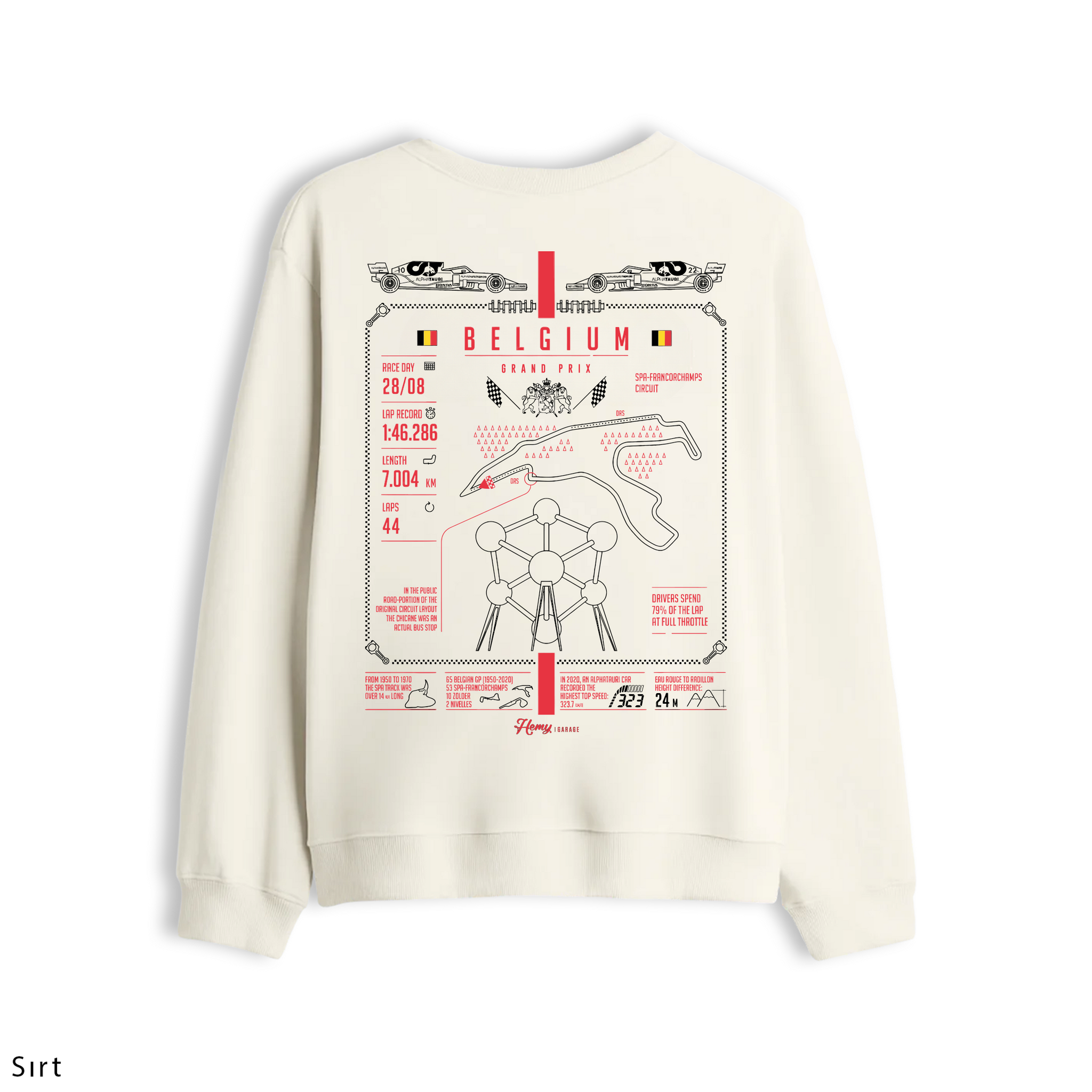 BELGİUM - Premium Sweatshirt