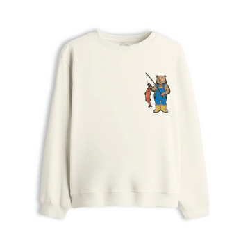 Fishing Bear - Premium Sweatshirt
