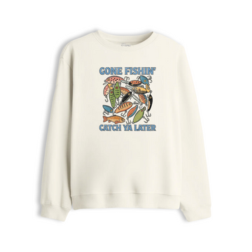 Gone Fishing' - Premium Sweatshirt