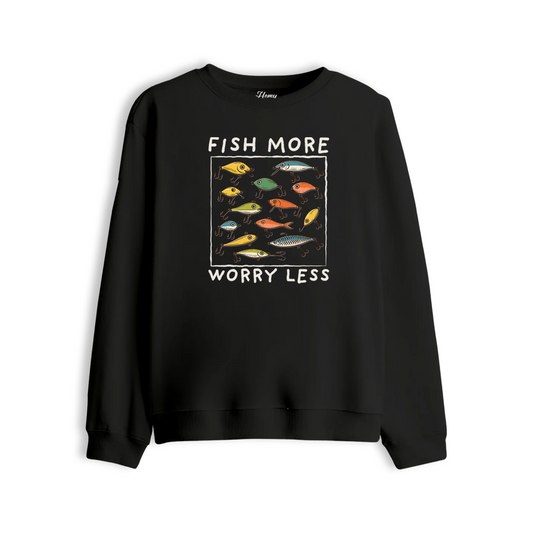 Fish More - Premium Sweatshirt
