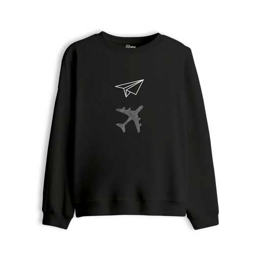 PAPER PLANE - Premium Sweatshirt