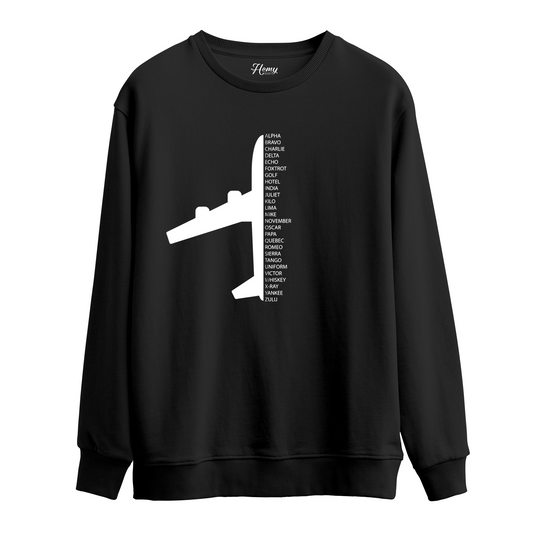AVIATION ALPHABET - Sweatshirt