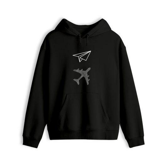 PAPER PLANE - Premium Hoodie