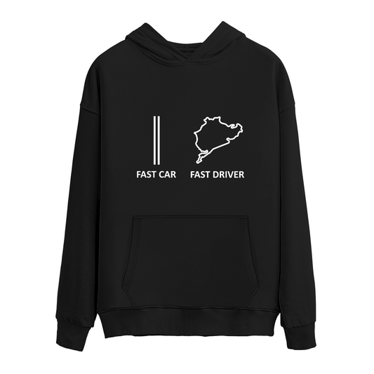 FAST CAR VS FAST DRİVER - Hoodie