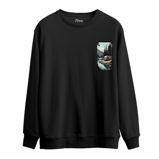 Travel Trailer River - Sweatshirt